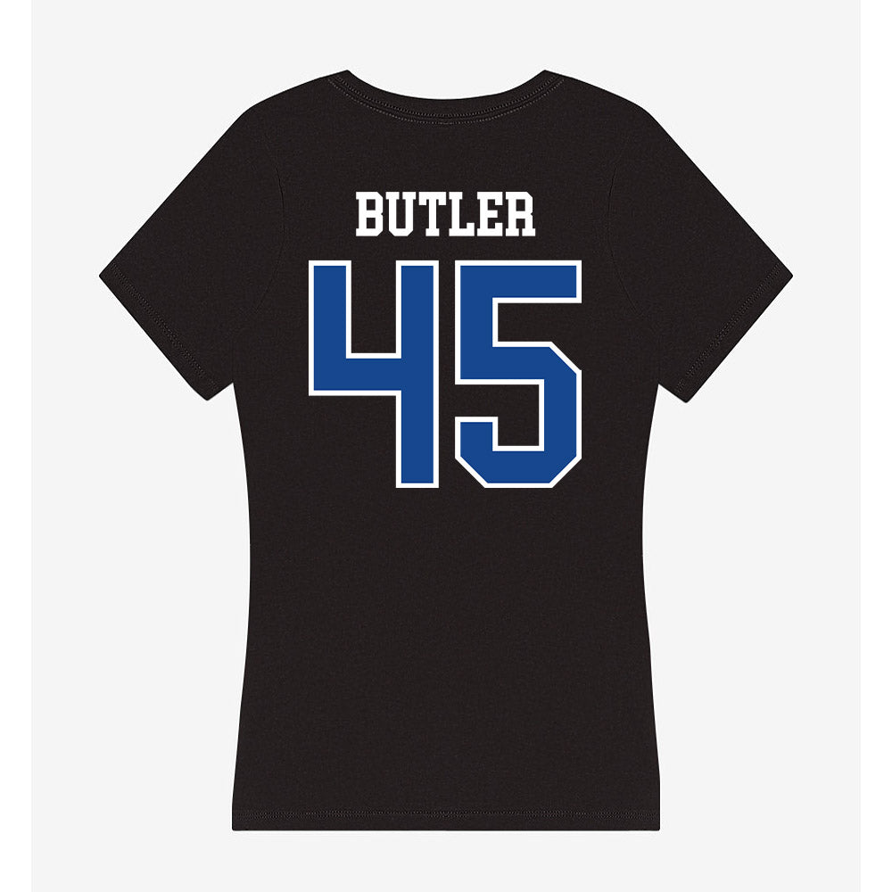 Georgia State - NCAA Football : Kelan Butler - Classic Shersey Women's V-Neck T-Shirt-1