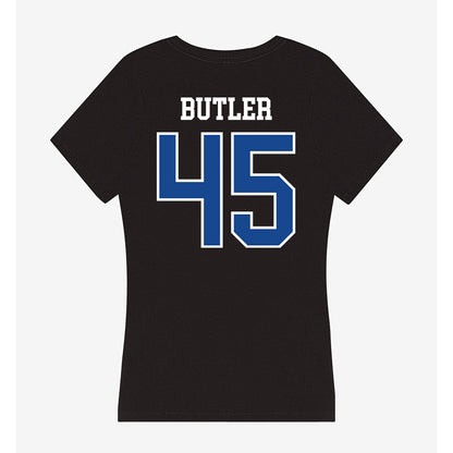 Georgia State - NCAA Football : Kelan Butler - Classic Shersey Women's V-Neck T-Shirt-1