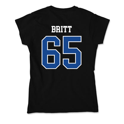 Georgia State - NCAA Football : Hunter Britt - Classic Shersey Soft Style Women’s T-Shirt-1