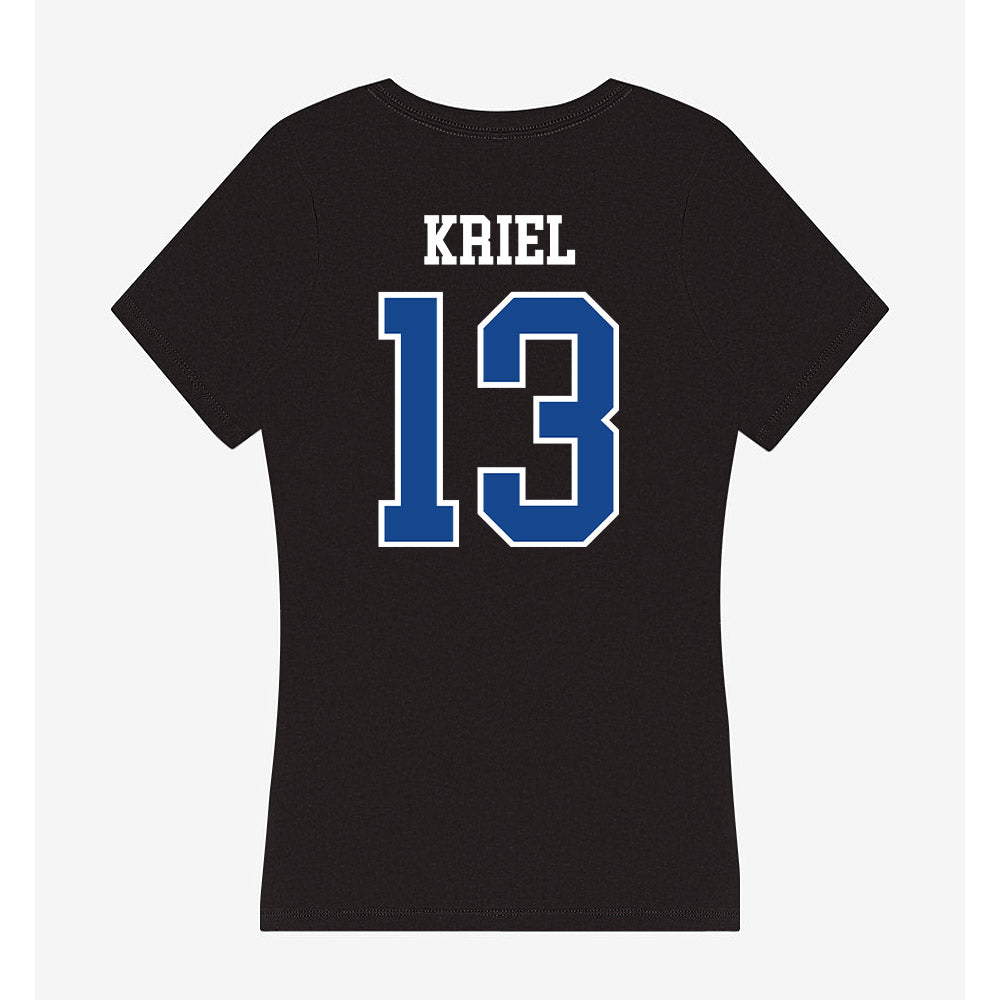 Georgia State - NCAA Men's Soccer : Leo Kriel - Classic Shersey Women's V-Neck T-Shirt-1