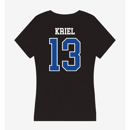 Georgia State - NCAA Men's Soccer : Leo Kriel - Classic Shersey Women's V-Neck T-Shirt-1