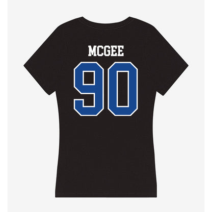 Georgia State - NCAA Football : Zamar McGee - Classic Shersey Women's V-Neck T-Shirt-1