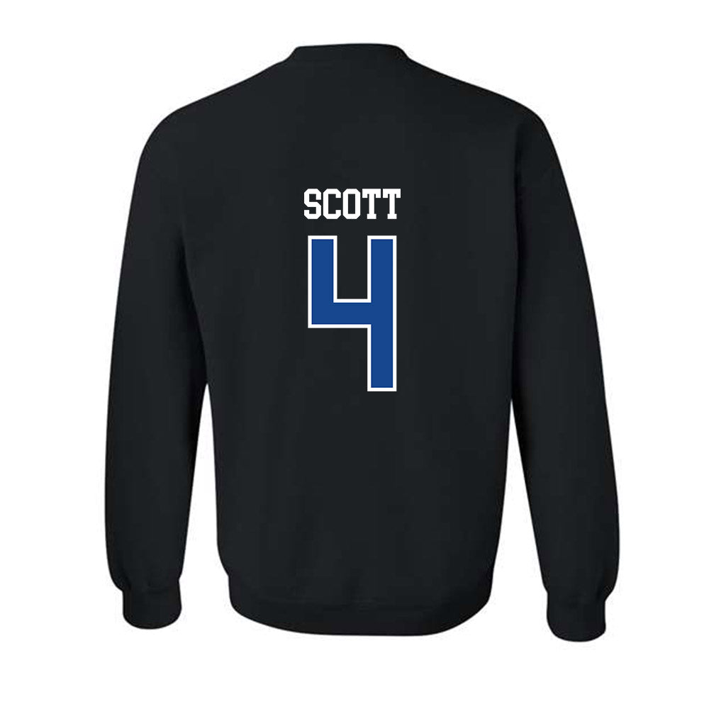 Georgia State - NCAA Men's Basketball : Trey Scott - Classic Shersey Crewneck Sweatshirt-1