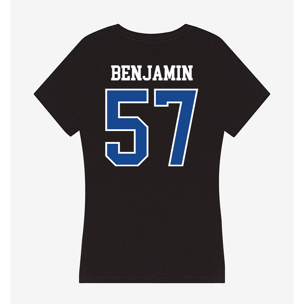 Georgia State - NCAA Football : KaDorian Benjamin - Classic Shersey Women's V-Neck T-Shirt-1