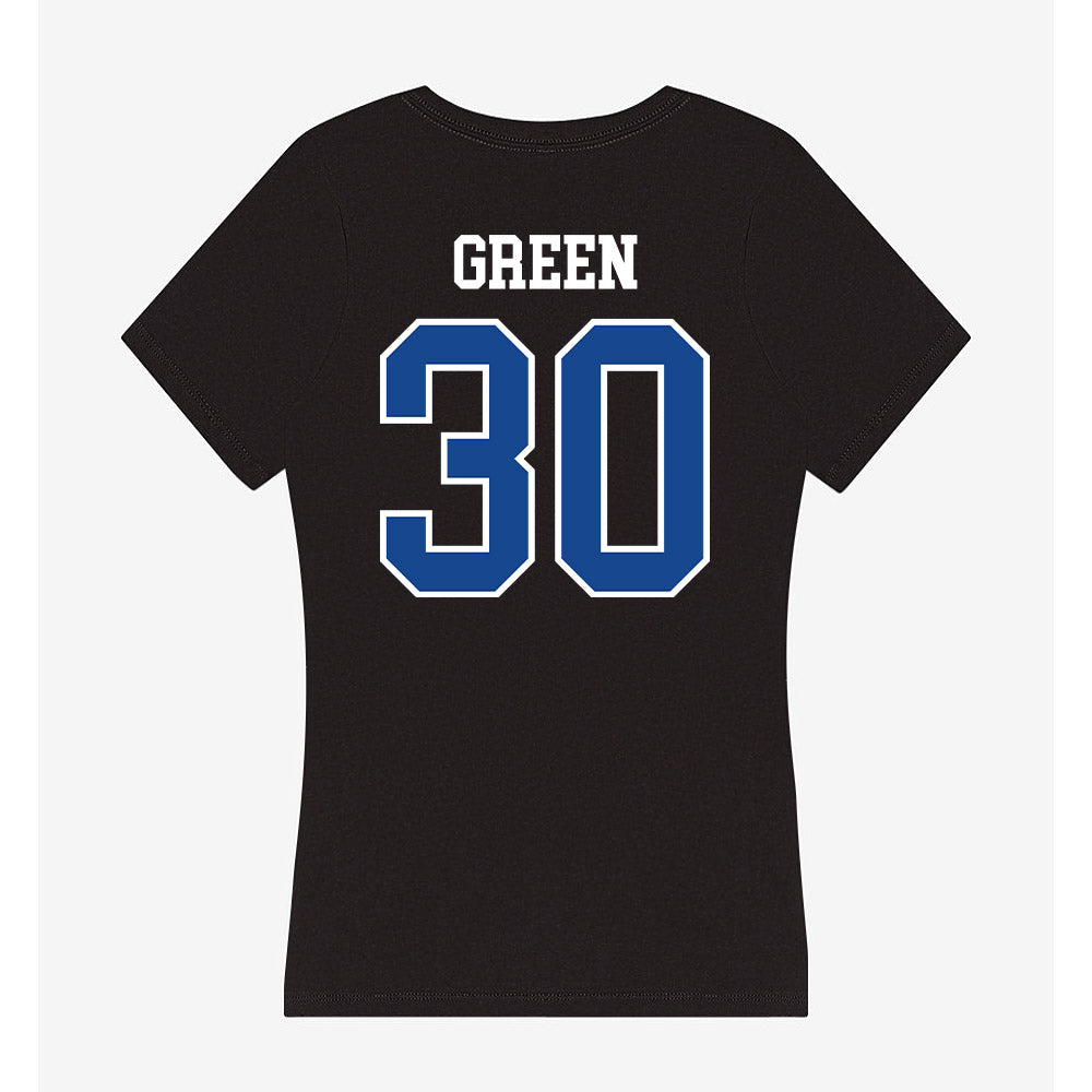 Georgia State - NCAA Football : Ryan Green - Classic Shersey Women's V-Neck T-Shirt-1
