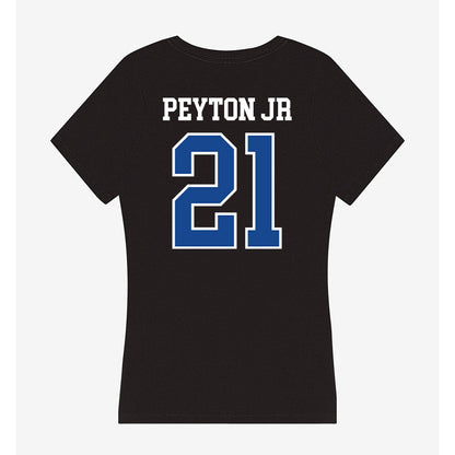 Georgia State - NCAA Football : Tojuan Peyton Jr - Classic Shersey Women's V-Neck T-Shirt-1