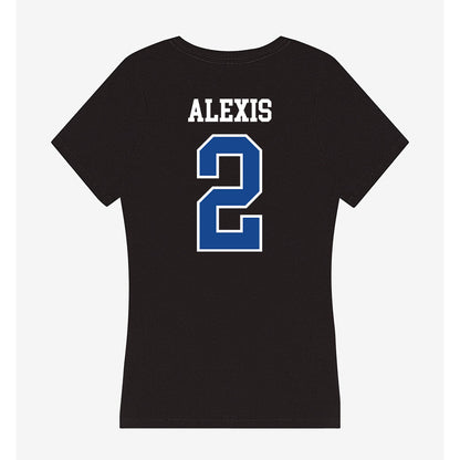 Georgia State - NCAA Women's Basketball : Makennah Alexis - Classic Shersey Women's V-Neck T-Shirt-1