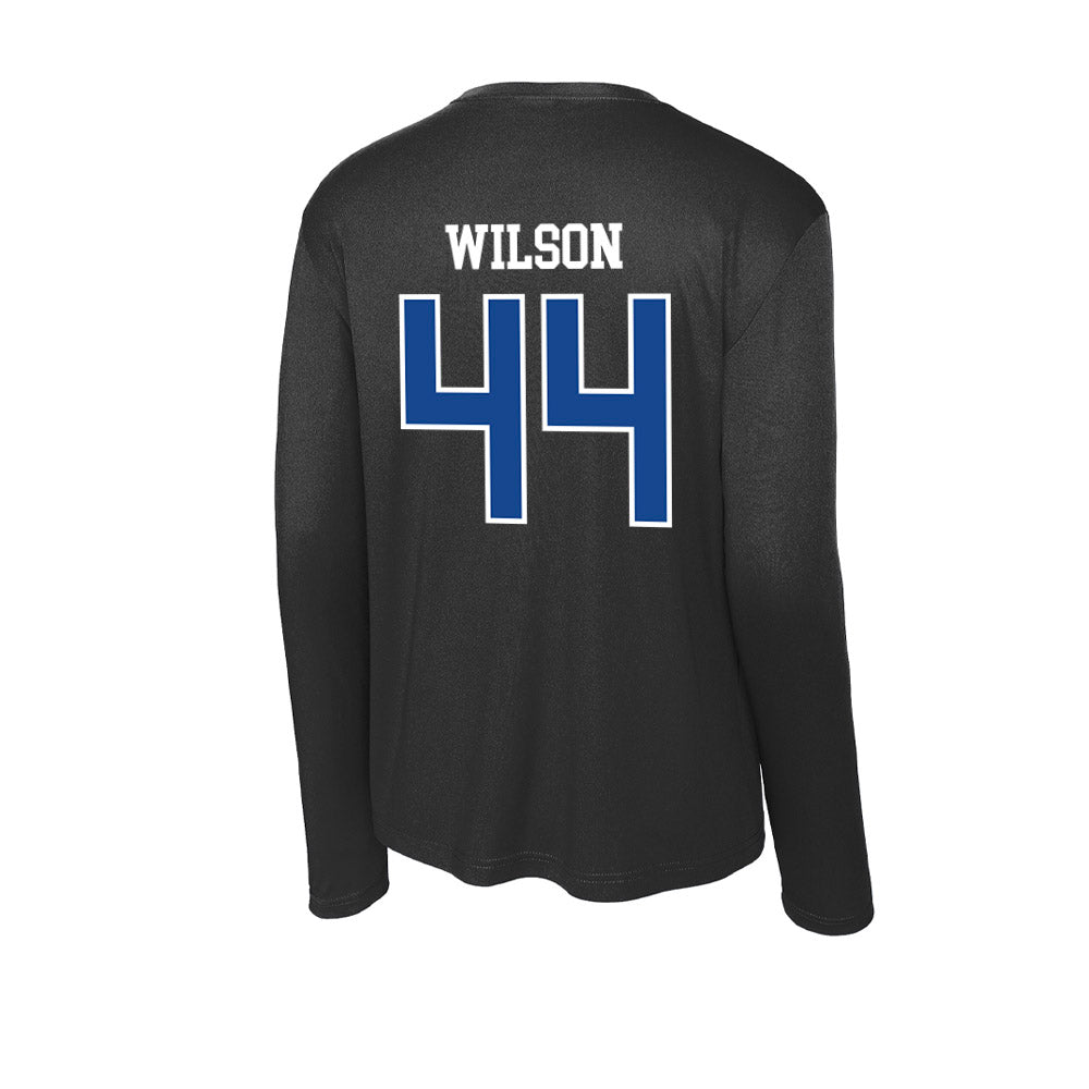 Georgia State - NCAA Football : Freddie Wilson - Classic Shersey Activewear Long Sleeve T-Shirt-1