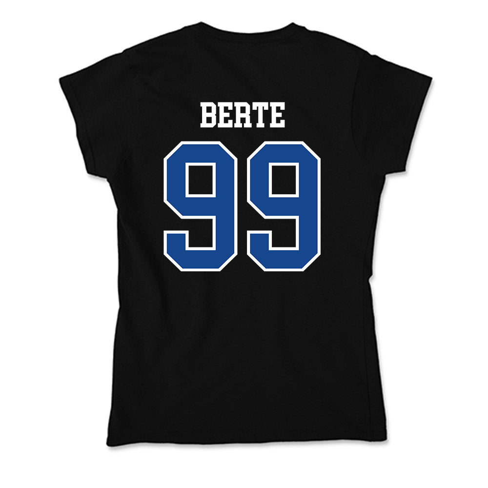 Georgia State - NCAA Football : Mandjou Berte - Classic Shersey Soft Style Women’s T-Shirt-1