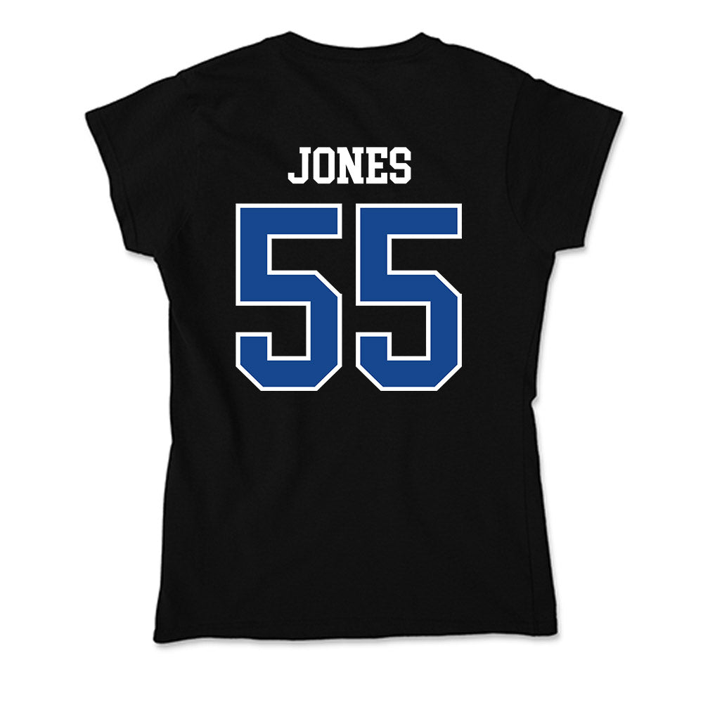 Georgia State - NCAA Men's Basketball : Chris Jones - Classic Shersey Soft Style Women’s T-Shirt-1