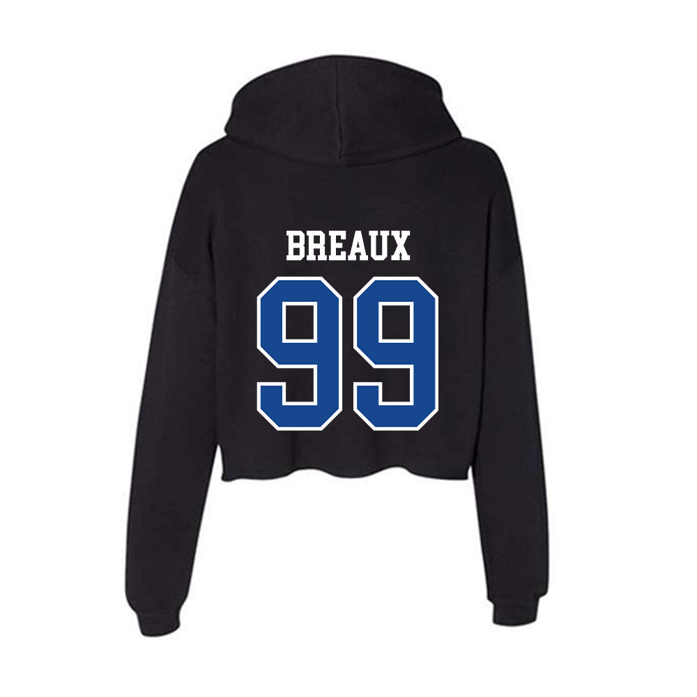 Georgia State - NCAA Softball : Samantha Breaux - Classic Shersey Women's Crop Fleece Hoodie-1