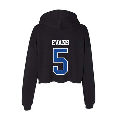 Georgia State - NCAA Baseball : Joshua Evans - Classic Shersey Women's Crop Fleece Hoodie-1
