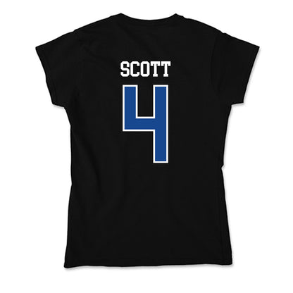 Georgia State - NCAA Men's Basketball : Trey Scott - Classic Shersey Soft Style Women’s T-Shirt-1