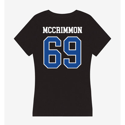 Georgia State - NCAA Football : Jeremiah McCrimmon - Classic Shersey Women's V-Neck T-Shirt-1