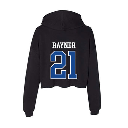 Georgia State - NCAA Softball : Jordan Rayner - Women's Crop Fleece Hoodie-1