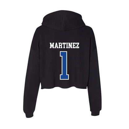 Georgia State - NCAA Baseball : Wilmer Martinez - Classic Shersey Women's Crop Fleece Hoodie-1
