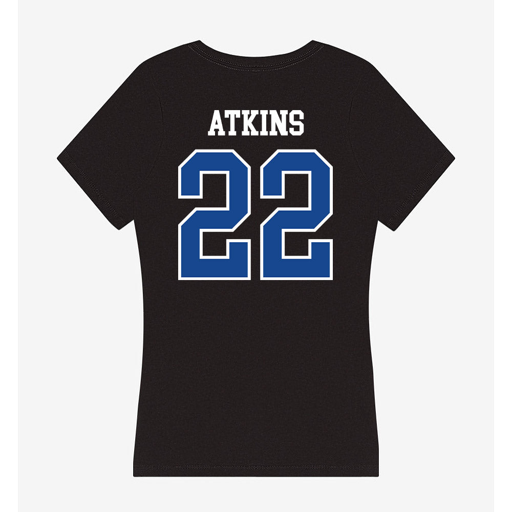 Georgia State - NCAA Baseball : Hunter Atkins - Classic Shersey Women's V-Neck T-Shirt-1