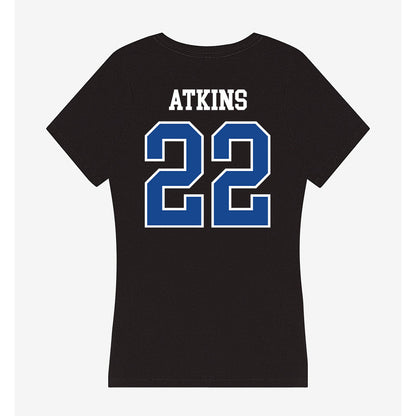 Georgia State - NCAA Baseball : Hunter Atkins - Classic Shersey Women's V-Neck T-Shirt-1