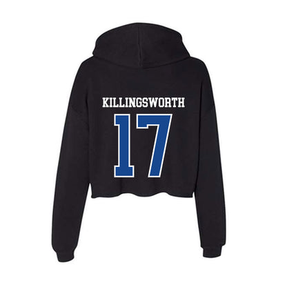 Georgia State - NCAA Baseball : Austin Killingsworth - Classic Shersey Women's Crop Fleece Hoodie-1