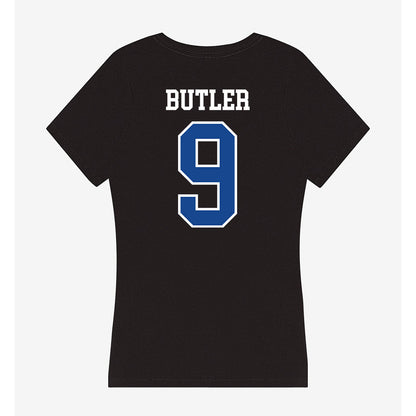 Georgia State - NCAA Football : Eric Butler - Classic Shersey Women's V-Neck T-Shirt-1