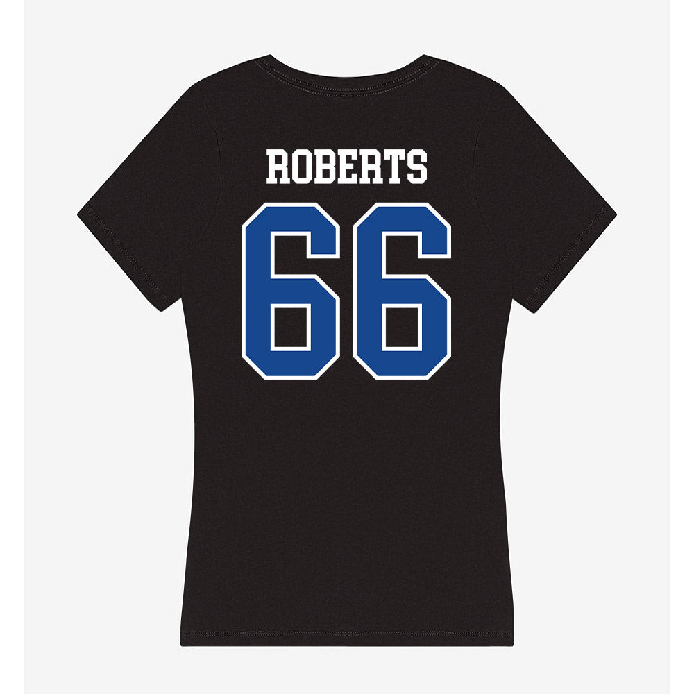 Georgia State - NCAA Football : Braylin Roberts - Classic Shersey Women's V-Neck T-Shirt-1