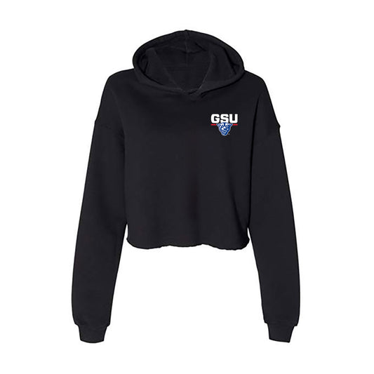 Georgia State - NCAA Football : Hunter Britt - Classic Shersey Women's Crop Fleece Hooded Sweatshirt-0
