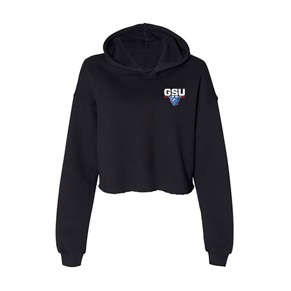 Georgia State - NCAA Women's Soccer : Lundyn Michalek - Classic Shersey Women's Crop Fleece Hooded Sweatshirt-0