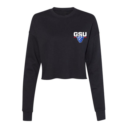 Georgia State - NCAA Men's Track & Field : Laila Eiland - Women's Cropped Crew Fleece-0