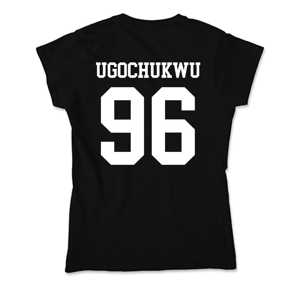 UTPB - NCAA Football : Godgive Ugochukwu - Soft Style Women’s T-Shirt-1