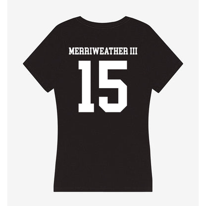 UTPB - NCAA Football : Edwin Merriweather III - Women's V-Neck T-Shirt-1