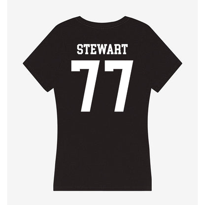 UTPB - NCAA Football : Braylon Stewart - Women's V-Neck T-Shirt-1