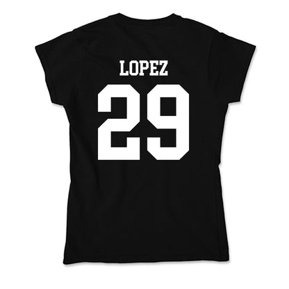 UTPB - NCAA Football : Dominic Lopez - Soft Style Women’s T-Shirt-1