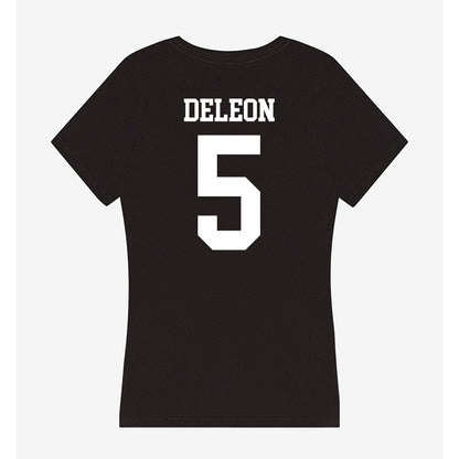UTPB - NCAA Women's Basketball : Rihanna DeLeon - Women's V-Neck T-Shirt-1