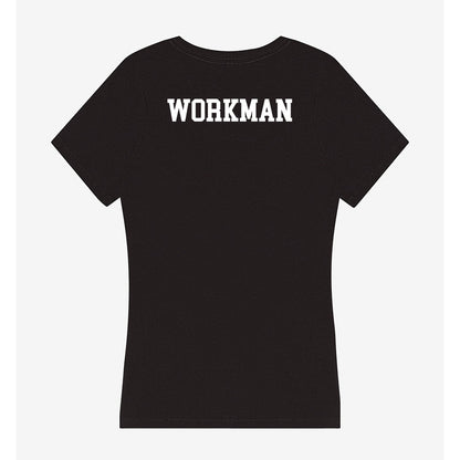 UTPB - NCAA Men's Swimming & Diving : George Workman - Women's V-Neck T-Shirt-1