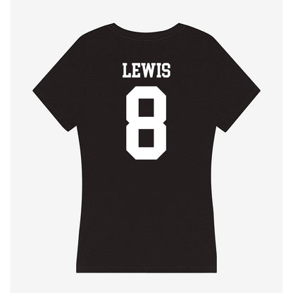 UTPB - NCAA Football : Tylinn Lewis - Women's V-Neck T-Shirt-1