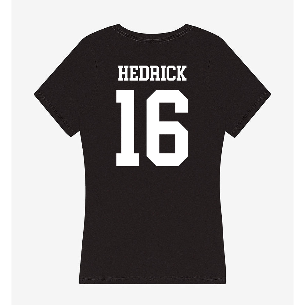 UTPB - NCAA Baseball : Tanner Hedrick - Women's V-Neck T-Shirt-1