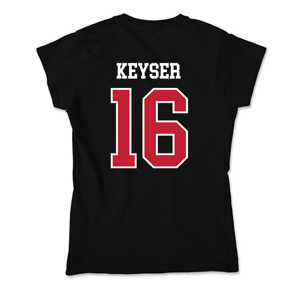 St. Johns - NCAA Men's Lacrosse : Maclin Keyser - Classic Shersey Soft Style Women’s T-Shirt-1