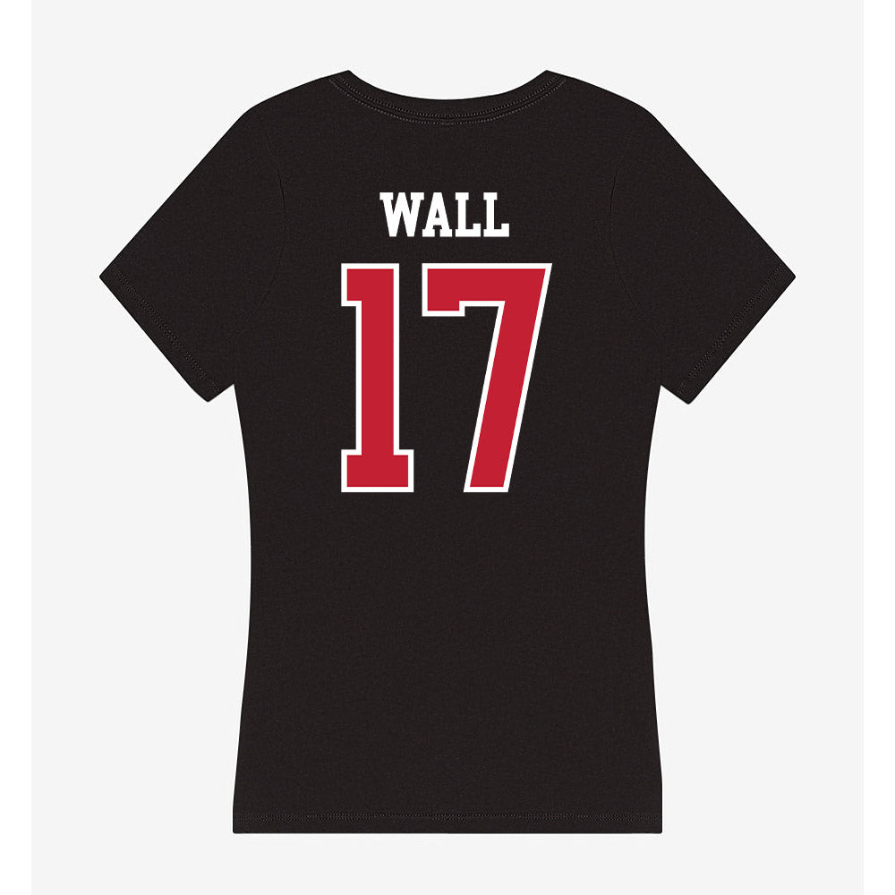 St. Johns - NCAA Baseball : Carter Wall - Classic Shersey Women's V-Neck T-Shirt-1