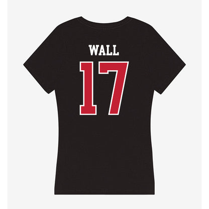 St. Johns - NCAA Baseball : Carter Wall - Classic Shersey Women's V-Neck T-Shirt-1