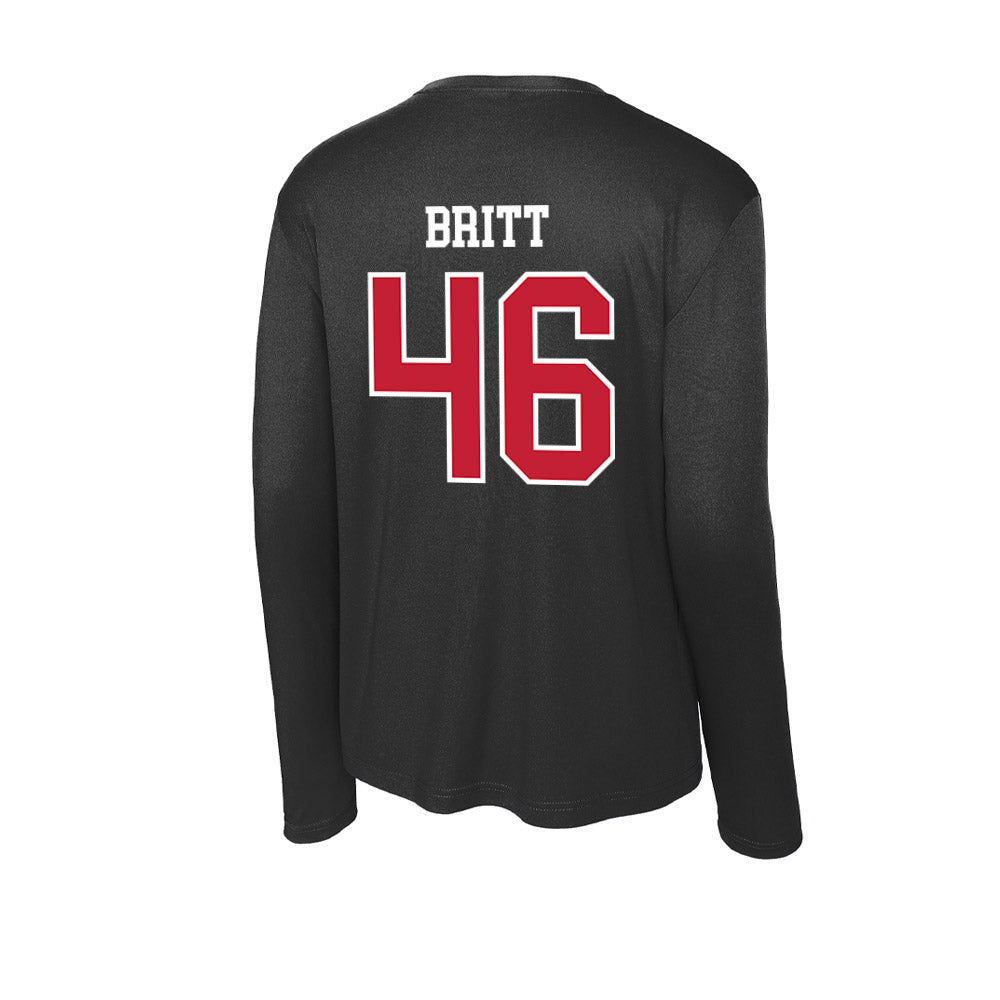 St. Johns - NCAA Baseball : Sean Britt - Classic Shersey Activewear Long Sleeve T-Shirt-1