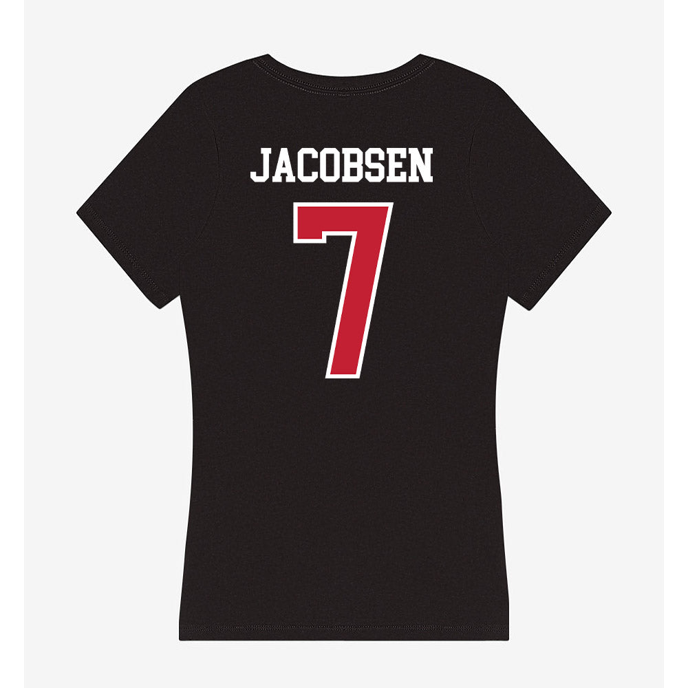 St. Johns - NCAA Baseball : Robert Jacobsen - Classic Shersey Women's V-Neck T-Shirt-1