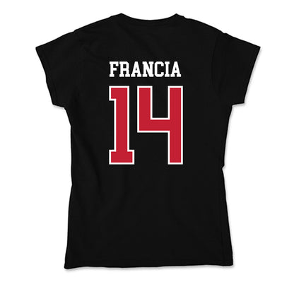 St. Johns - NCAA Softball : Loreley Francia - Classic Shersey Soft Style Women’s T-Shirt-1