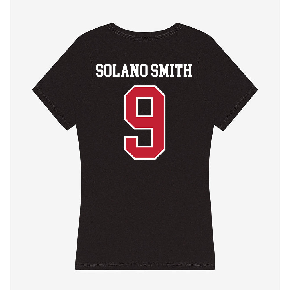 St. Johns - NCAA Women's Volleyball : Rashanny Solano Smith - Classic Shersey Women's V-Neck T-Shirt-1