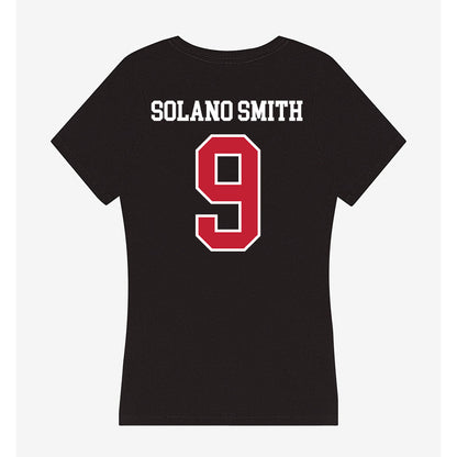 St. Johns - NCAA Women's Volleyball : Rashanny Solano Smith - Classic Shersey Women's V-Neck T-Shirt-1
