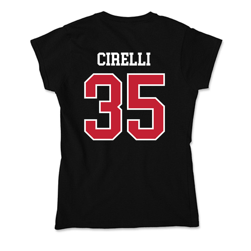 St. Johns - NCAA Baseball : Nick Cirelli - Classic Shersey Soft Style Women’s T-Shirt-1