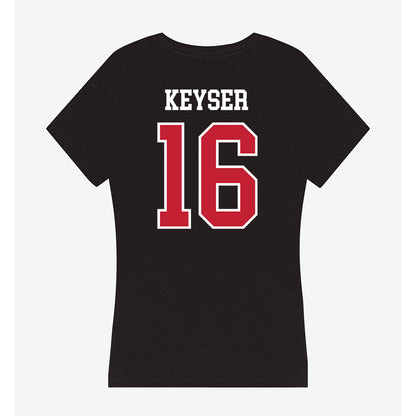 St. Johns - NCAA Men's Lacrosse : Maclin Keyser - Classic Shersey Women's V-Neck T-Shirt-1