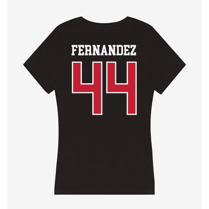 St. Johns - NCAA Softball : Gia Fernandez - Classic Shersey Women's V-Neck T-Shirt-1