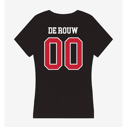St. Johns - NCAA Women's Soccer : Iris de Rouw - Classic Shersey Women's V-Neck T-Shirt-1