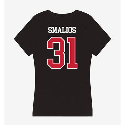 St. Johns - NCAA Men's Soccer : Emmanuel Smalios - Classic Shersey Women's V-Neck T-Shirt-1