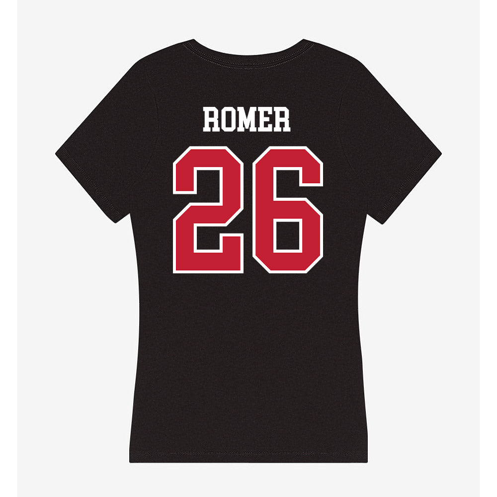 St. Johns - NCAA Baseball : Nick Romer - Classic Shersey Women's V-Neck T-Shirt-1